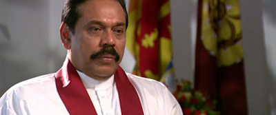 President Mahinda Rajapakse